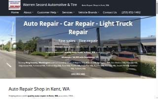 Warren Secord Automotive website