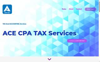 ACE CPA TAX Services PLLC website