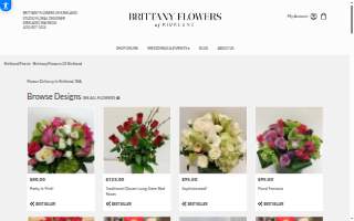 Brittany Flowers of Kirkland website