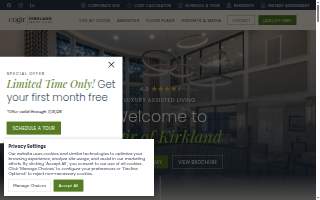 Cogir of Kirkland website
