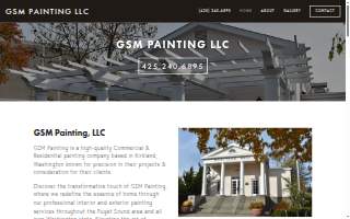 GSM Painting, LLC website