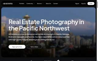 HD Estates website