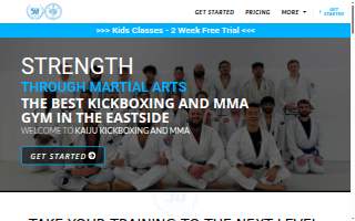Kaiju Kickboxing and MMA (Mixed Martial Arts, BJJ, Muay Thai, and Boxing) website