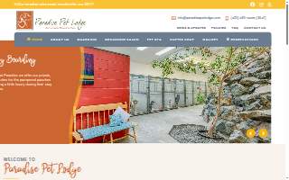 Paradise Pet Lodge of Kirkland website