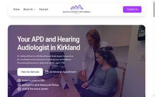 Seattle Auditory Processing Services website