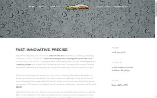 Supersonic Auto Spa website