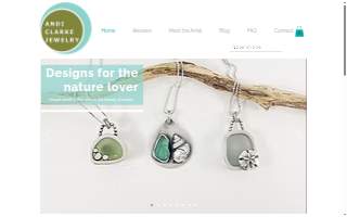 Andi Clarke Jewelry website