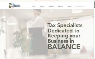 Balanced Accountants, LLC website