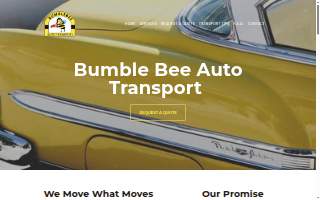 Bumble Bee Auto Transport website