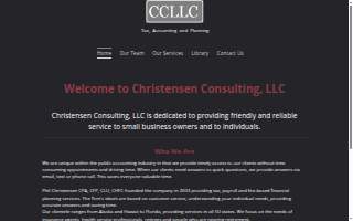 Christensen Consulting, LLC website