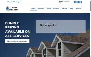 Cleaner Solutions WA LLC of Lacey website