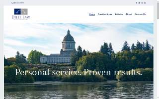 Dille Law, PLLC website