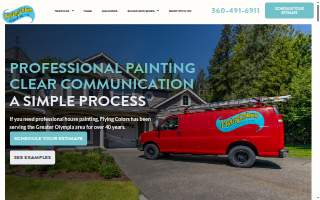 Flying Colors Painting Co website