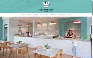 Humble Cow Ice Cream website