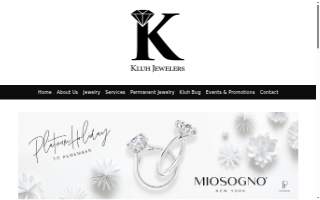 Kluh Jewelers of Lacey website