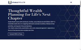 Stable Wealth website