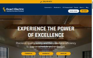 Exact Electric website