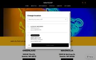 Floof Pet Grooming - Magnolia website