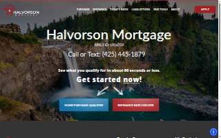 Halvorson Mortgage LLC, NMLS# 1956709 website