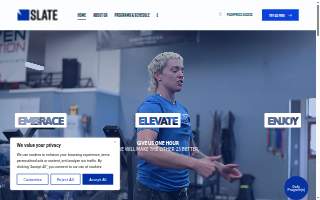 Slate Strength & Conditioning website