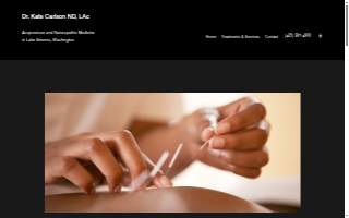 Dr. Kate Carlson ND, LAc website