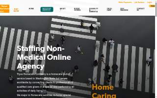 Tryus Homecare website