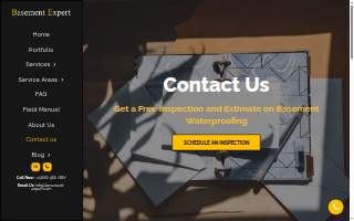 Basement Expert website