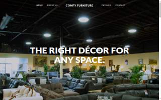 Comfy Furniture website