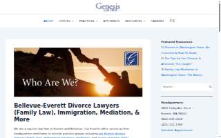 Genesis Law Firm, PLLC of Lake Stickney website