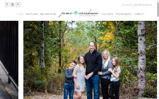 Jami Erickson Photography of Lakeland North website