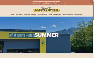 Mt Si Sports + Fitness of Lakeland North website