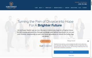 Northwest Family Law, P.S. of Lakeland North website