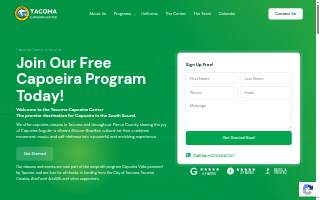 Tacoma Capoeira Center (Capoeira Vida) website