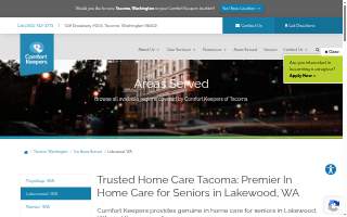 Comfort Keepers Home Care of Lakewood website