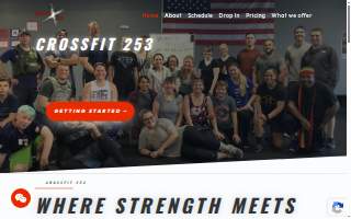 CrossFit 253/No Limits Fitness website