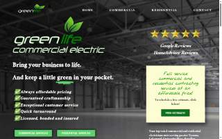 Greenlife Electric LLC website