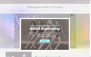 Metropolitan Ballet of Tacoma website