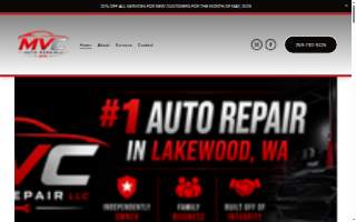 MVC AUTO REPAIR LLC website