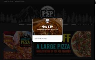 Puget Sound Pizza website