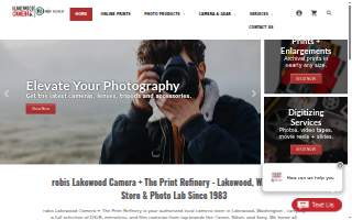 robis Lakewood Camera + The Print Refinery website