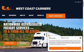 West Coast Carriers LLC website
