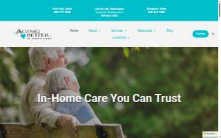 AAging Better In-Home Care website
