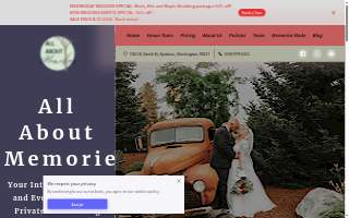 All About Memories website