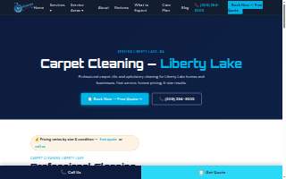 Clean Customs Carpet Cleaning website