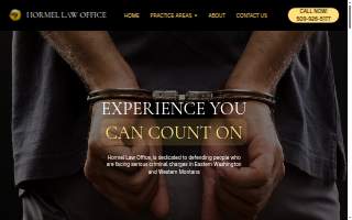 Hormel Law Office website
