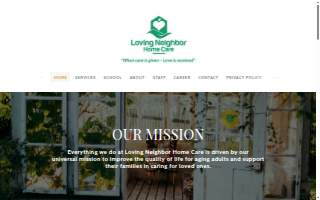 Loving Neighbor Home Care LLC website