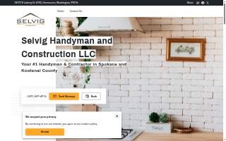 Selvig Handyman and Construction LLC website