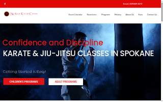Spokane Karate and Jiu-Jitsu Academy of Liberty Lake website