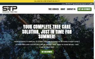 Spokane Tree Pro of Liberty Lake website