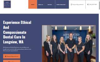 Advanced Dental Services website